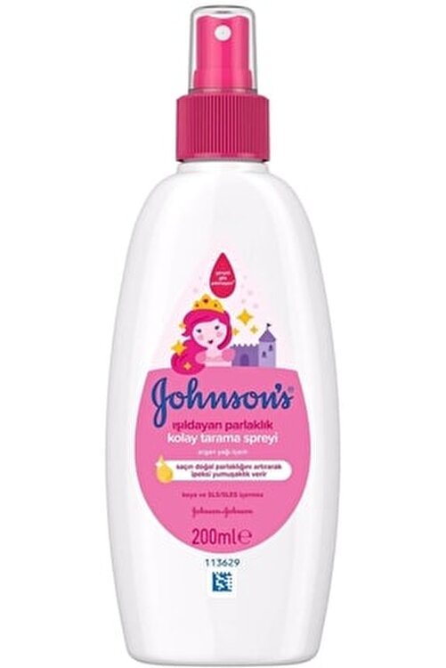 Johnson's Baby Tarama Spreyi Işıldayan Parlak 200 ml 